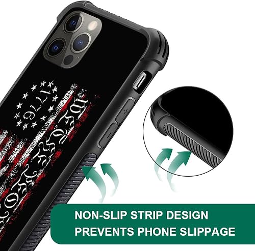 Miniatura 3 de DAIZAG Funda compatible con iPhone 13, diseño clásico de la bandera estadounidense 1776 We The People para iPhone 13 Pro fundas para hombre y mujer,