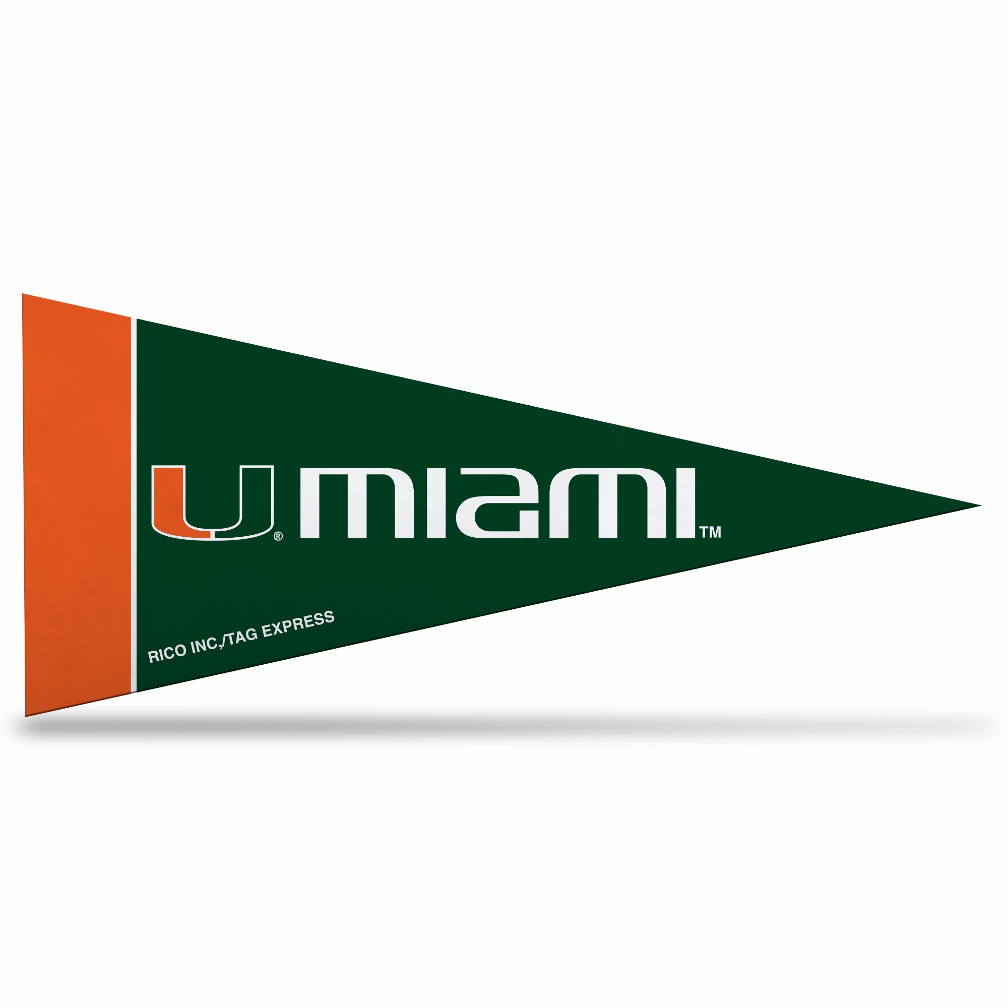Rico Industries NCAA Mini Pennant Set 4" x 9" Felt Mini Pennant Team Set (Includes 8 Pieces)