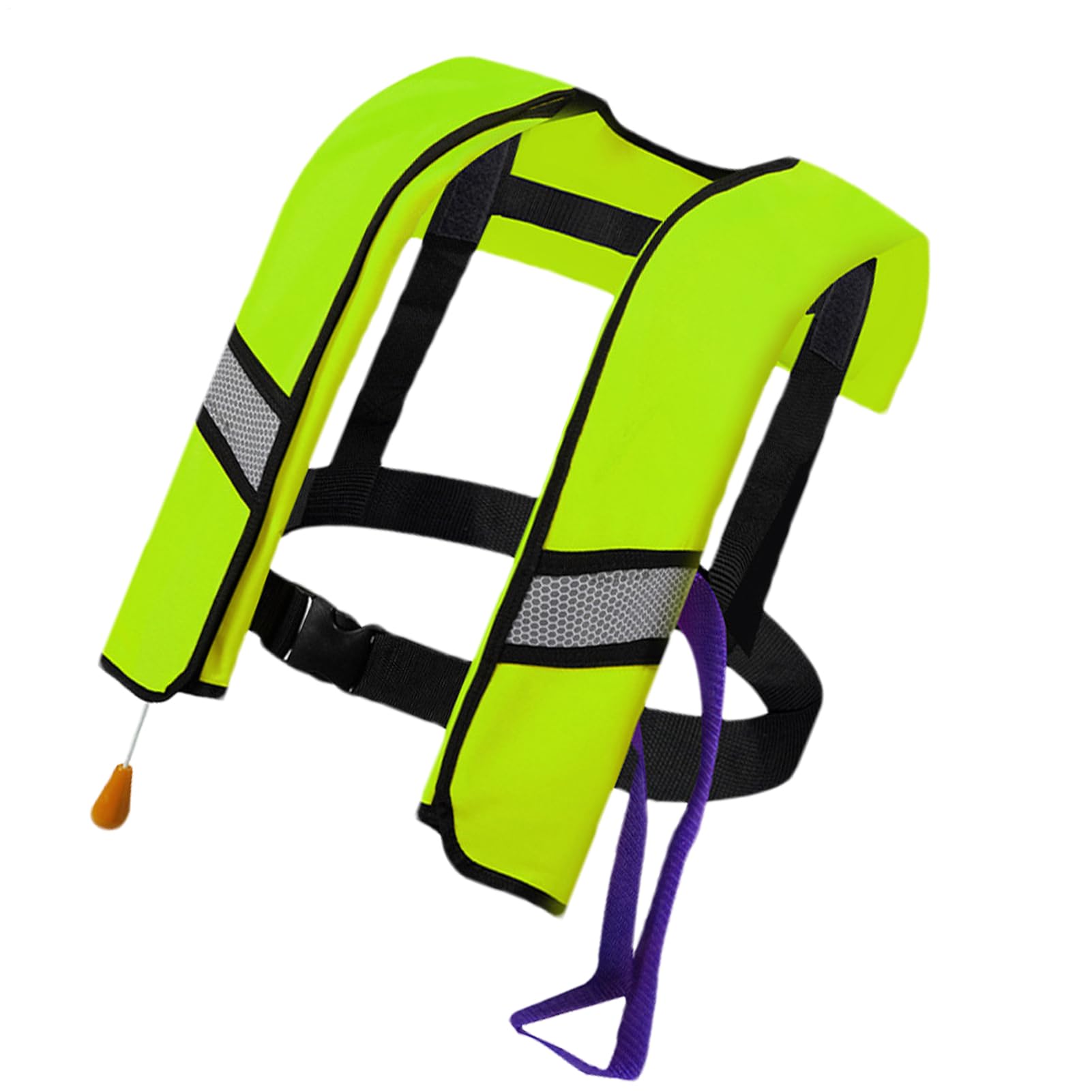 Giacche da nuoto per adulti, giubbotti di vita,Conservatori di vita per adulti - Fondazione portatile riflettente di dispositivi di galleggiamento personale in nylon gonfiabile per kayak biglietti a