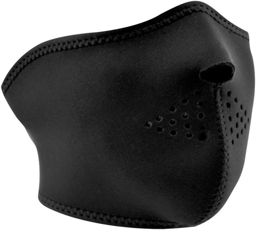 Zan Neoprene Half Face Protection for Bike Riding, Winter Sports - Black
