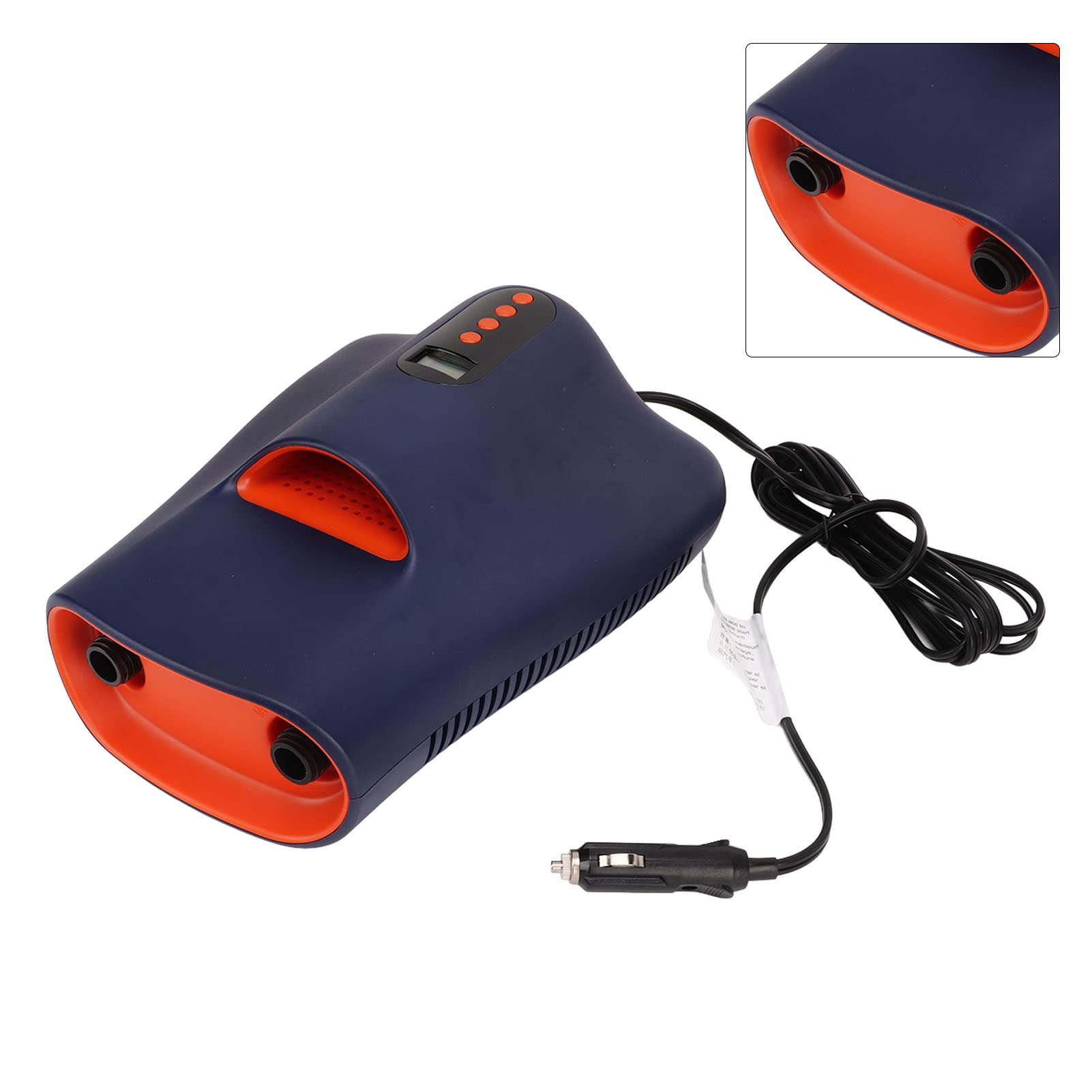 Pompa ad Aria, 22PSI 12V Pompa di gonfiaggio elettrica Compressore d'Aria per Paddle Board Kayak Barca Gonfiabile all'aperto