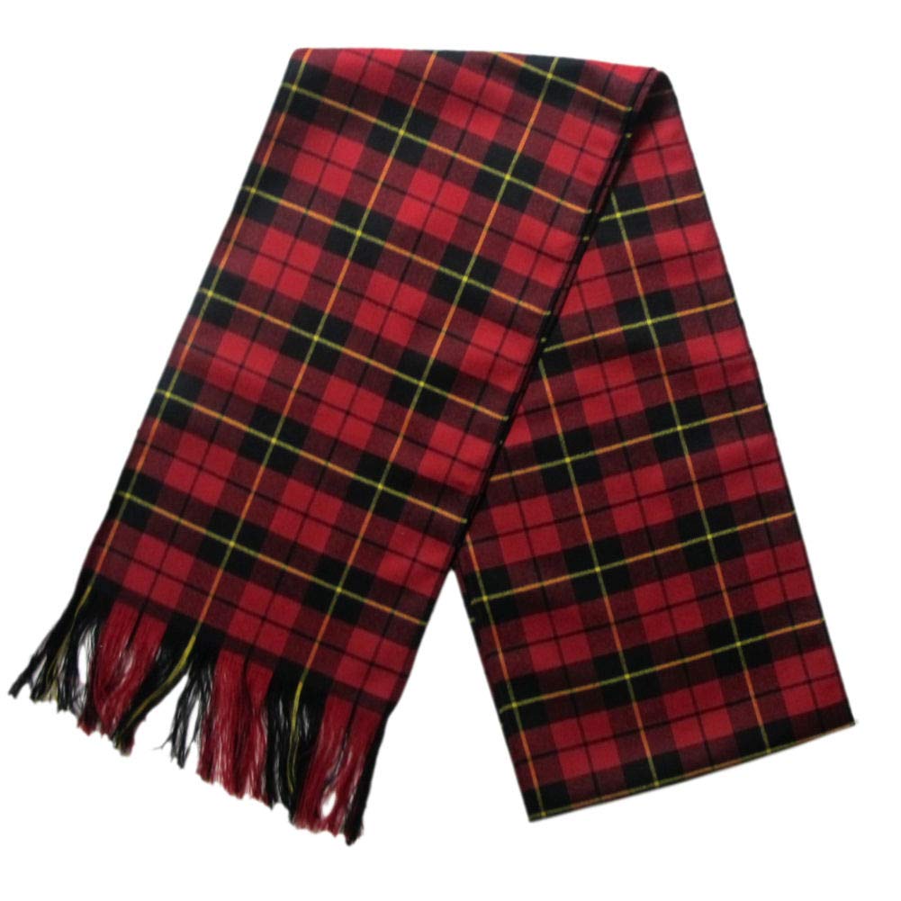 Ingles Buchan Womens Wallace Tartan 100% Wool Tartan Plaid Sash