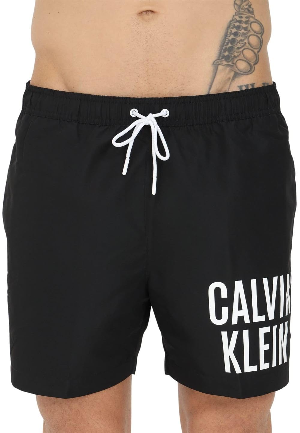 Calvin Klein Men's Medium Drawstring-nos Km0km00739 Medium Drawstring, Black (Pvh Black), S