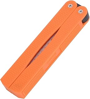 Double-Sided Grindstone, Mini Foldable Knife Sharpener 400/600 Grit Pocket Diamond Whetstone Handheld Sharpening Stone for Outdoor Camping Kitchen Garden