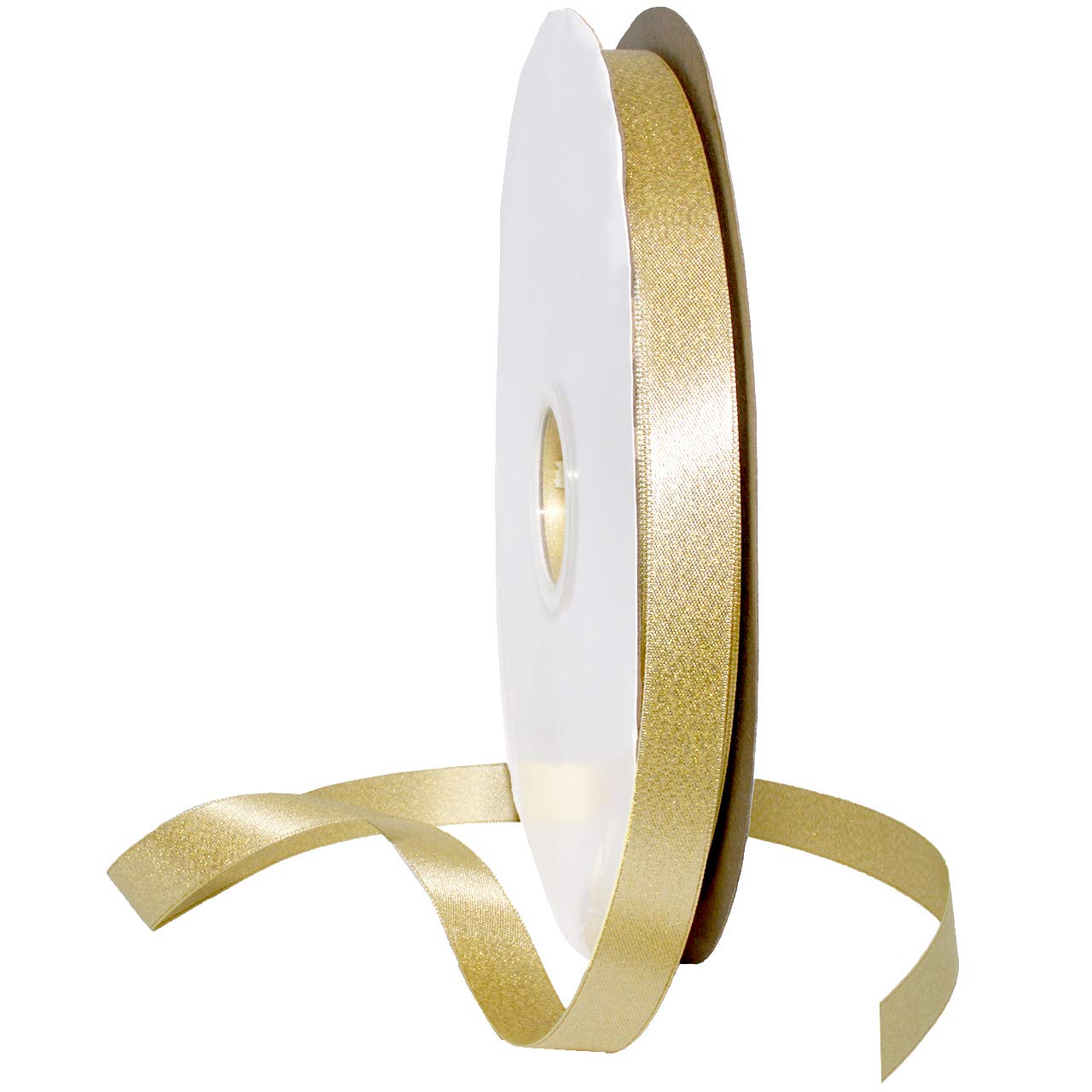 Morex Ribbon 8866 - Nastro con brillantini, colore perla
