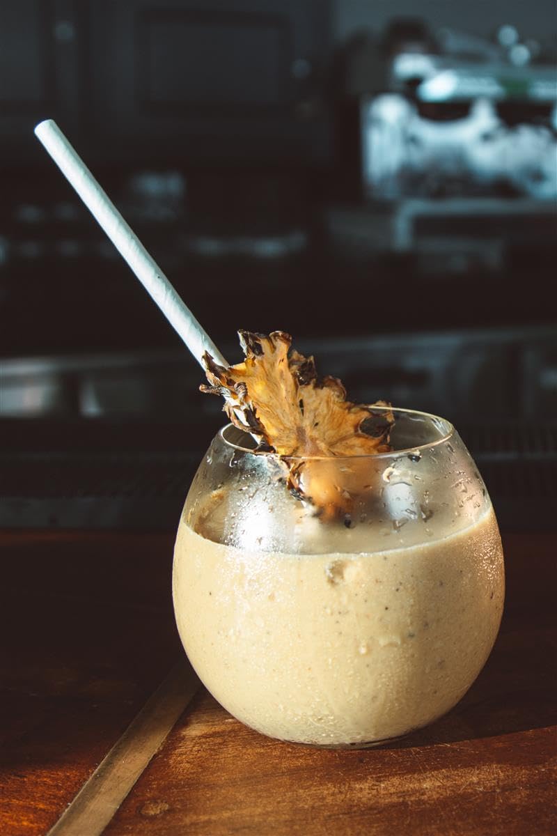 Caramanfruit Ananas-Frucht-Püree - 4x 1kg - tropisch exotisches Piña-Püree, frei von Farb- und Konservierungsstoffen, zu Smoothies, Chutneys, zur Herstellung von Cocktails, Säften und Schorlen
