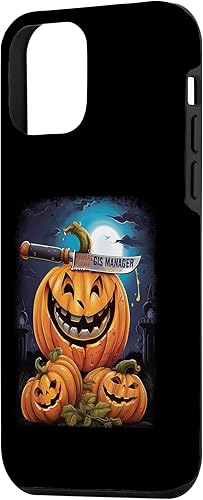 Vista 29 de iPhone 11 GIS Manager Funny Halloween Fun Pun Spooky Case