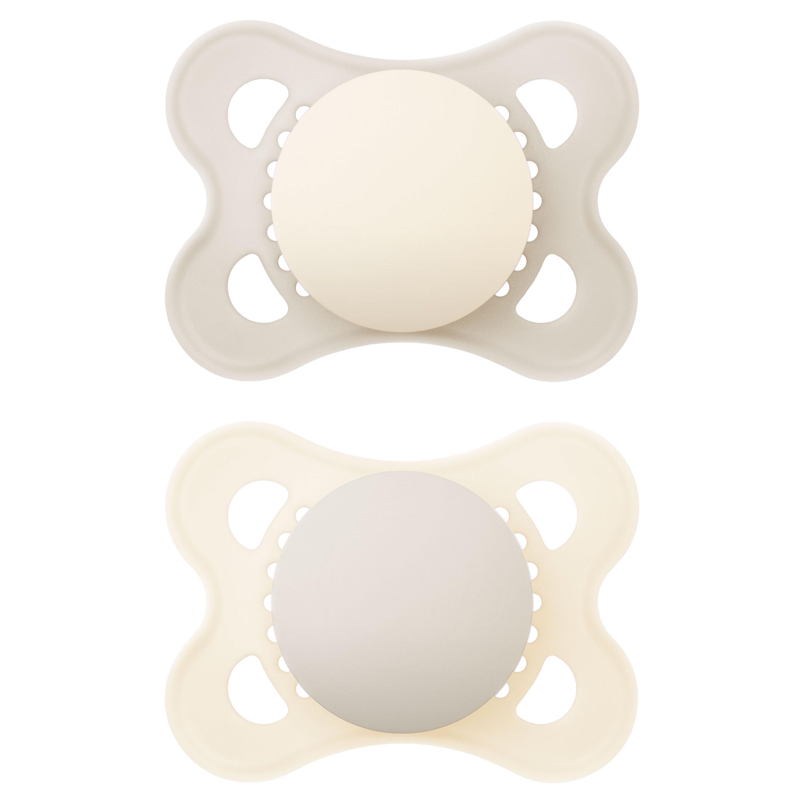 MAM Original Soothers, Plain Stone, 2 Pack
