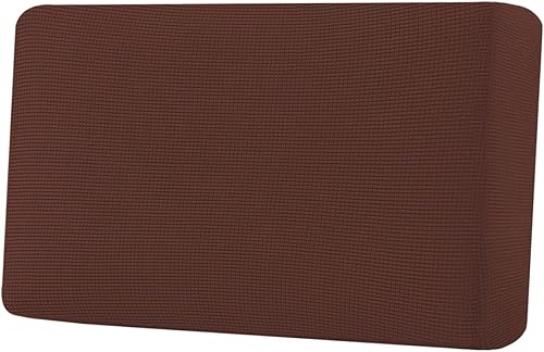 Miniatura 162 de H.VERSAILTEX Fundas de cojín individuales superelásticas para asiento – Juego de fundas de cojín de sofá – Tela de sarga gruesa con textura jacquard