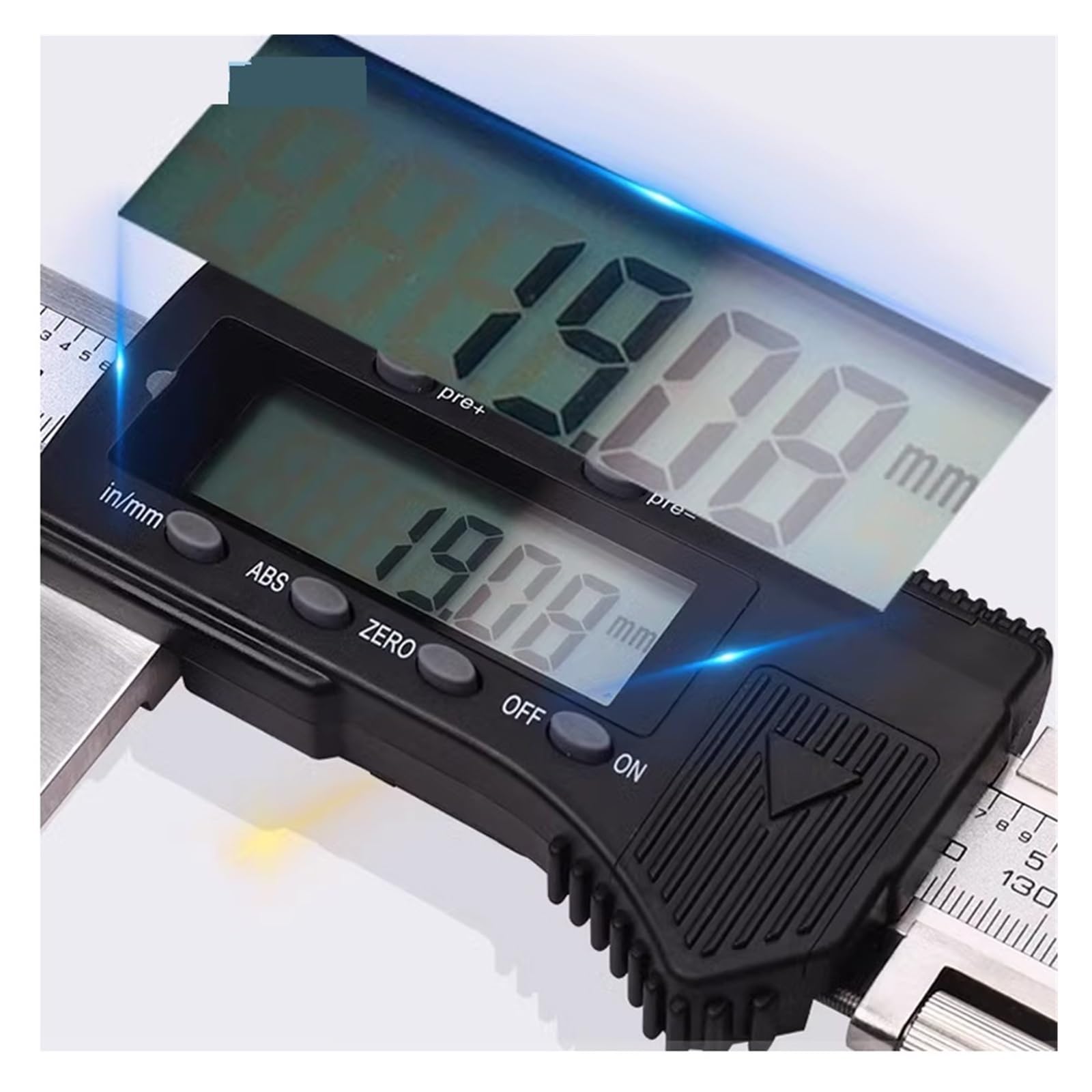 Micrómetro Digital, Calibrador Digital de 1000mm y 40 pulgadas, 0-1000mm, 800mm, 600mm, mandíbula doble cuchillo, calibrador Vernier alta resistencia, micrómetro calibre grueso(0-1000mm)