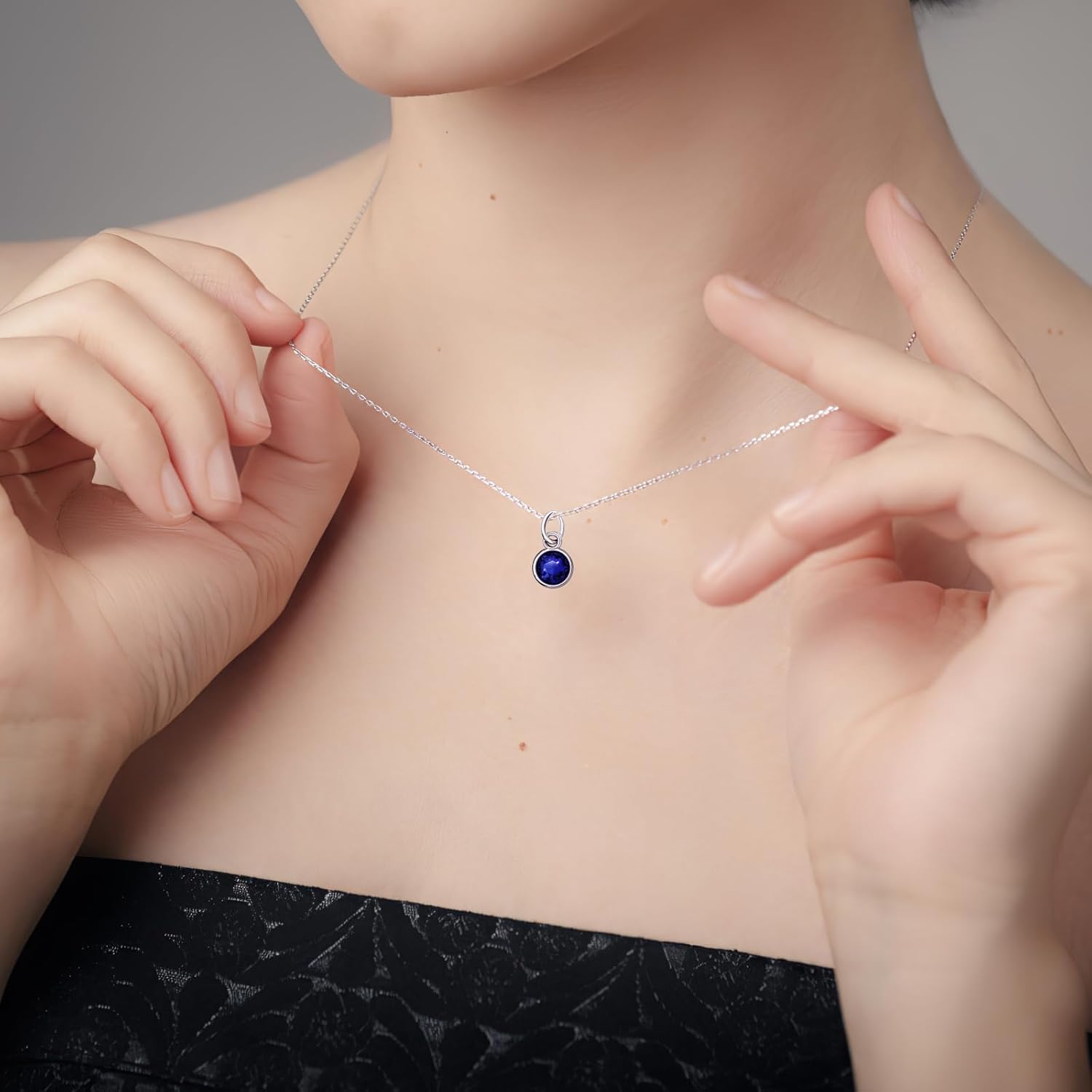 24pcs Stainless Steel Crystal Birthstone Charms - Jewelry Making Pendants for DIY Necklace Bracelet (Mixed Color) - Image 5