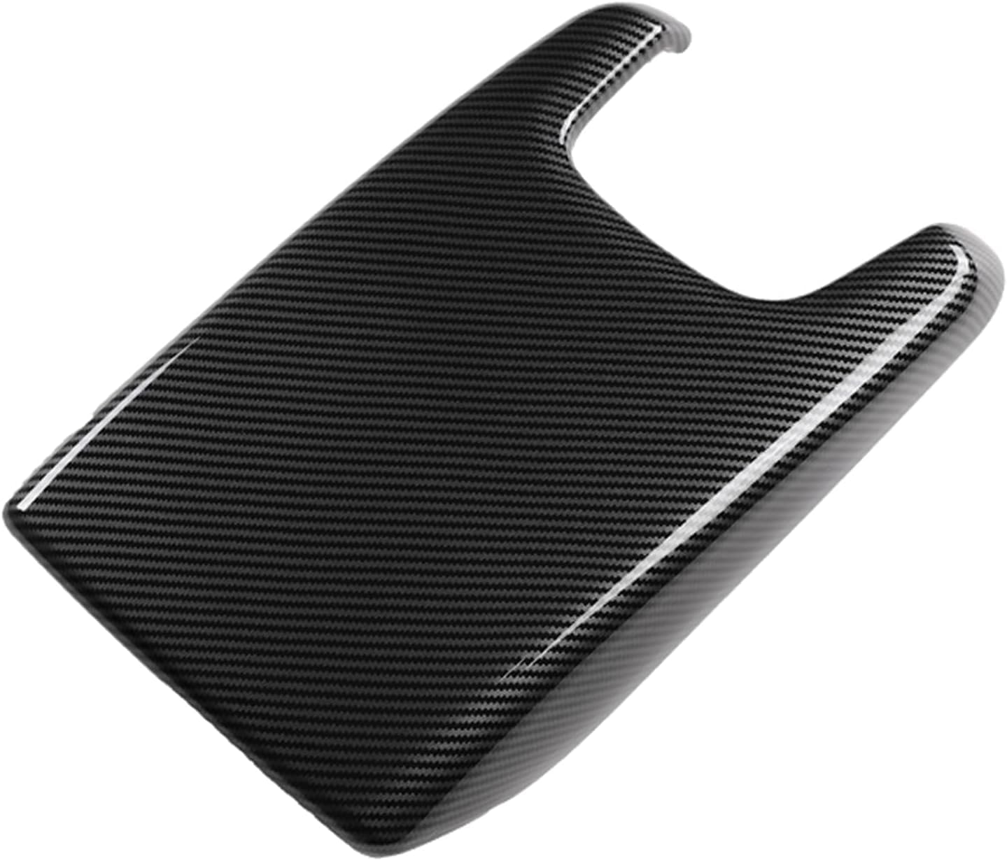 HIGH FLYING for Honda Civic 11th Gen. 2022 2023 2024 2025 Car Center Console Armrest Box Case Lid Protecitve Overlay Cover Trim ABS 1PC (ONLY Fit Manual Transmission (Carbon Fiber)