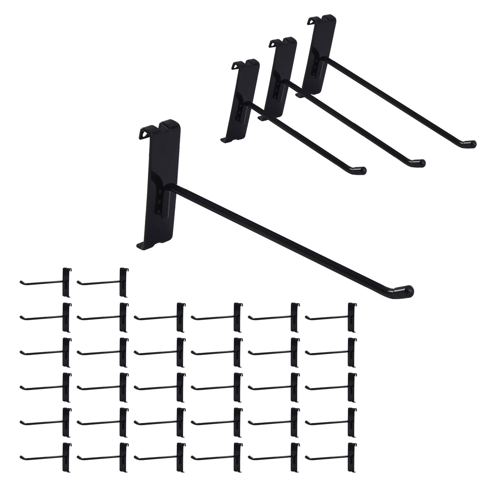7RiversART Gridwall Hooks 6 Inch, 32PC Display Hooks for