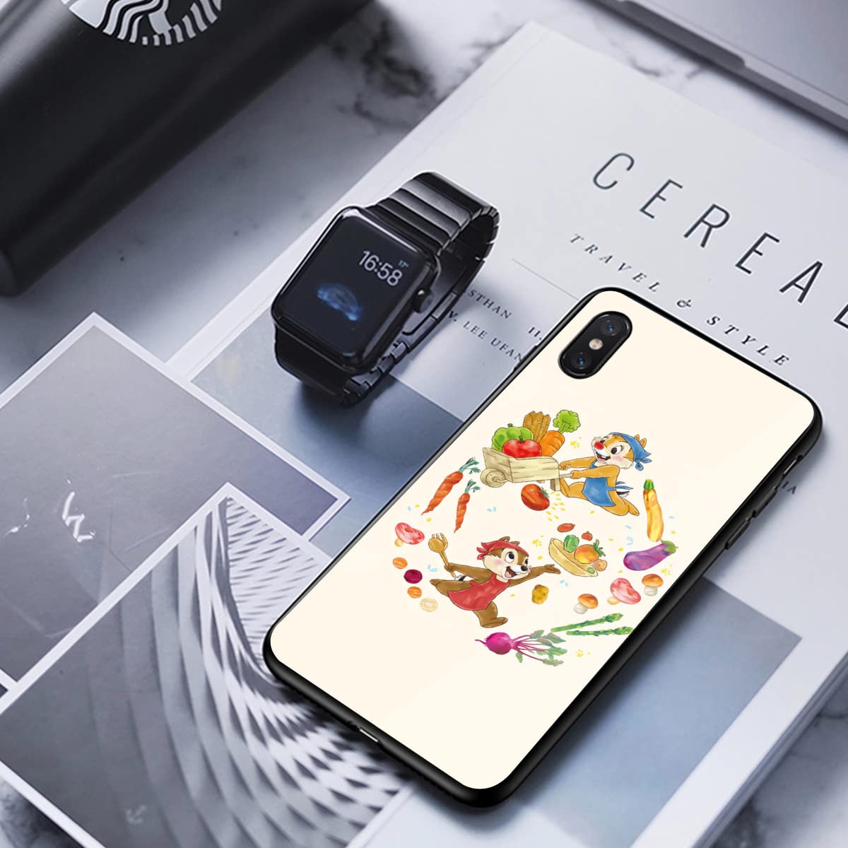 iPhone10sマックスケース Amazon.co.jp: チップとデール iPhoneXS Max ケース TPUバンパー 強化