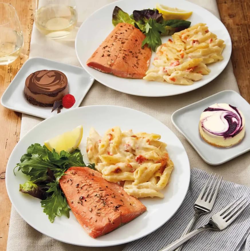 SeaBear Dinner for Two – Gourmet Seafood Meal Kit (Halibut Dinner)