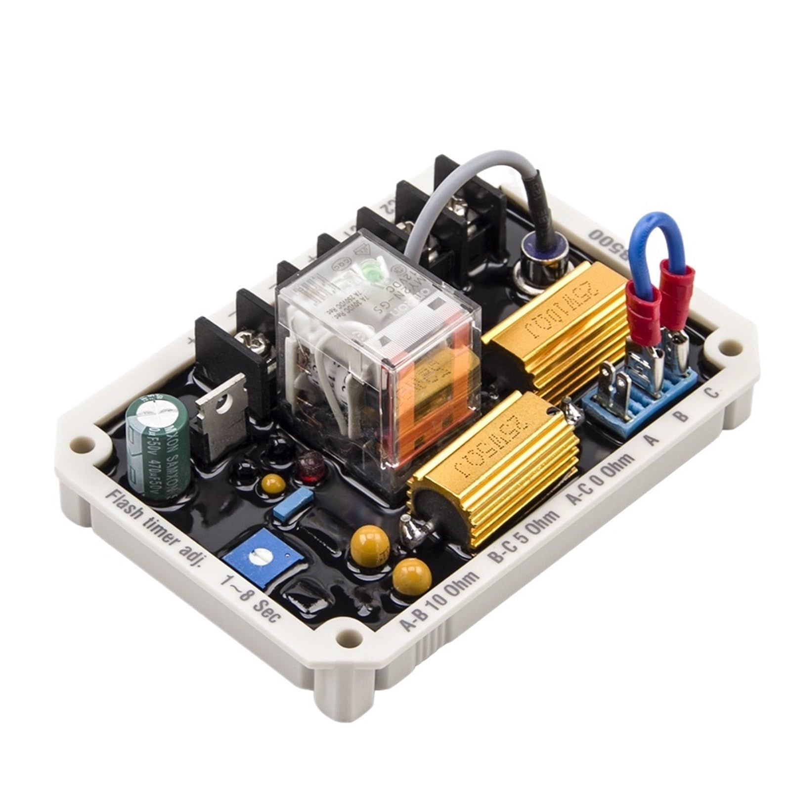 EB500 generator AVR automatyczny regulator napięcia, stabilizator, panel sterowania, moduł wzbudzenia, ochrona przed prądem wstecznym