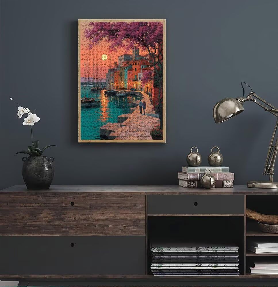 Spacer Dla Par, Klasyczna Puzzle 5000 Sztuk Dorosłych BLQSBGA7-398 | Wyzwanie Zagadki, Gry Logiczne Cała Rodzina, Stres, Wystrój Domu Miłośnicy Puzzle