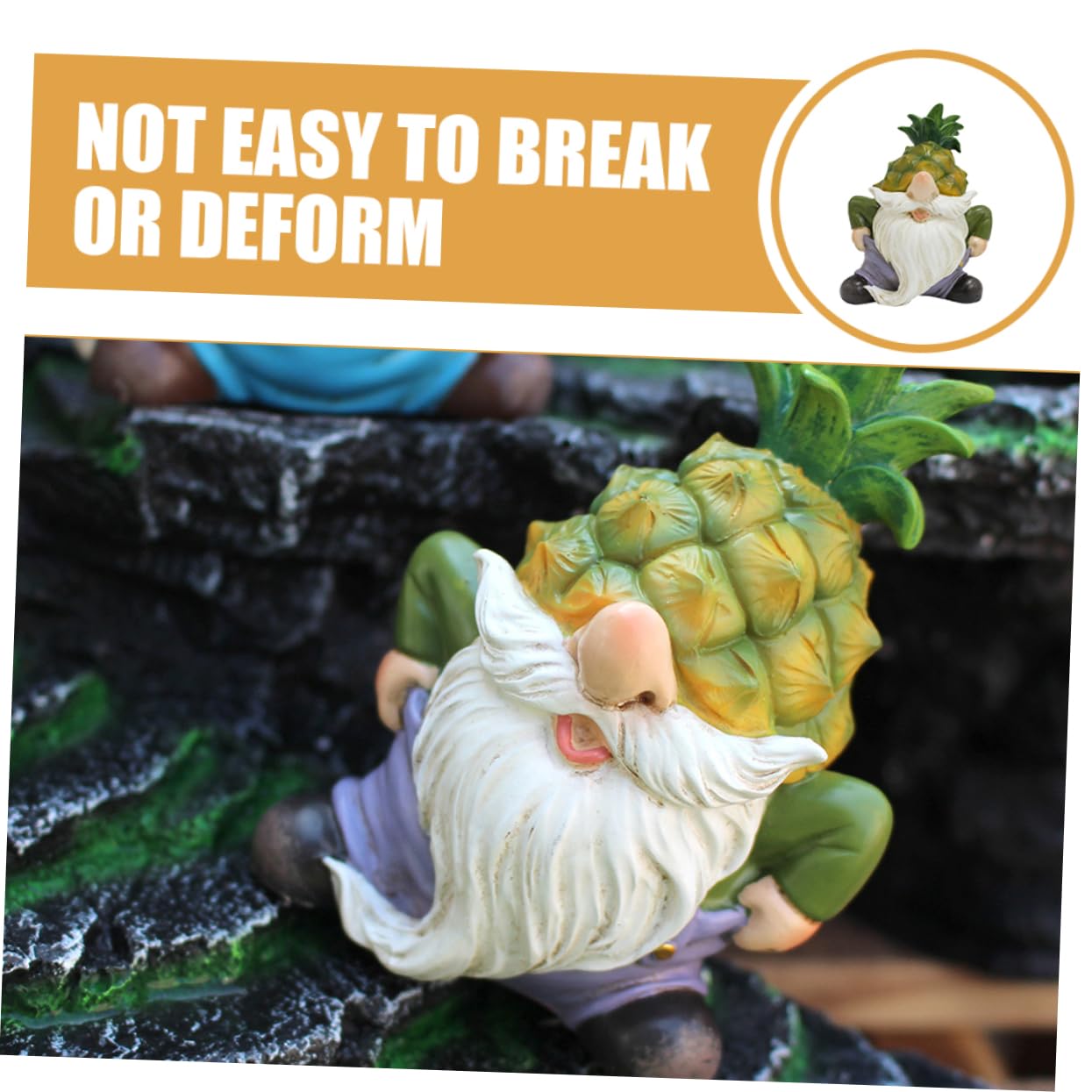 BESPORTBLE 4stücke Gartenfigur Aus Harz Lustiger Gartenzwerg Mit Kreativem Design Für Außenbereich Wetterbeständige Deko Für Garten Rasen Und Teich Einzigartiges Für Gartenliebhaber