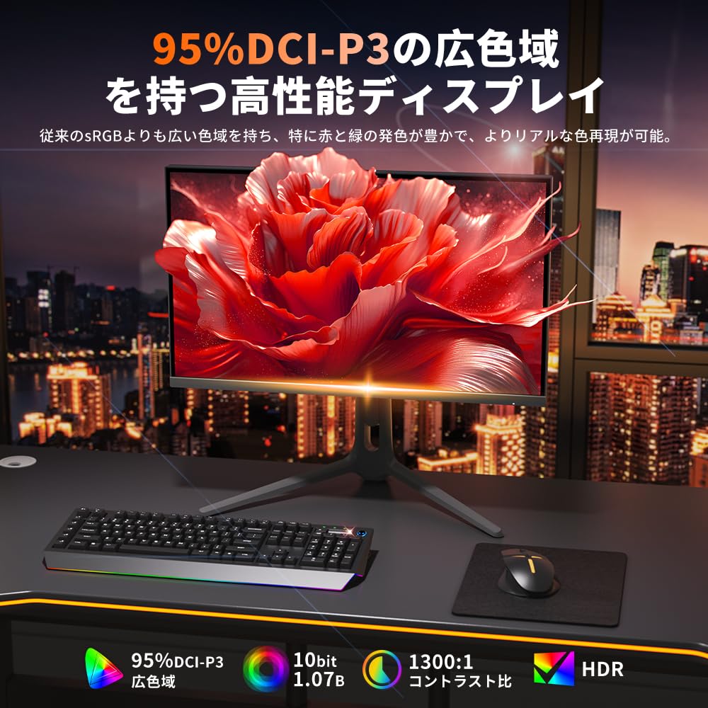 cocopar 27インチ ゲーミングモニター Amazon.co.jp: 【発売セール】ゲーミングモニター cocopar モニター 27