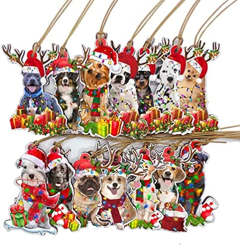14 Pack Christmas Dog Ornament
