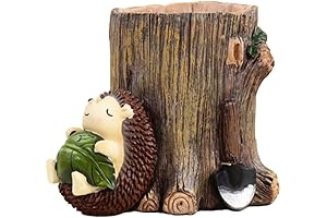 Adorable Hedgehog Pen and Pencil Holder