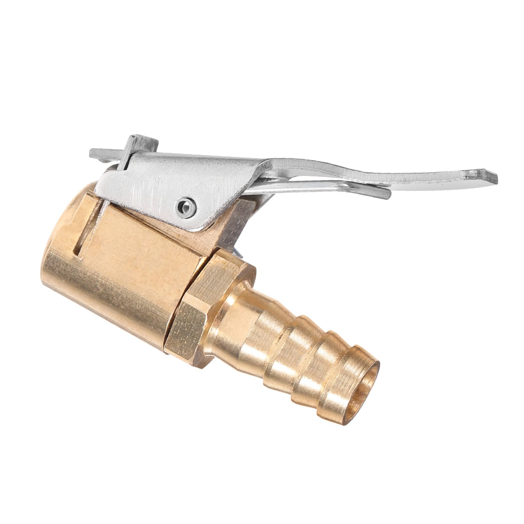 SOESFOUFU Locking Tire Air Chuck for Vehicles Durable Tire Inflator Tool with Clip Quick Connect Design Compatible with Cars Trucks and Motorcycles Lightweight Compressor Accessory