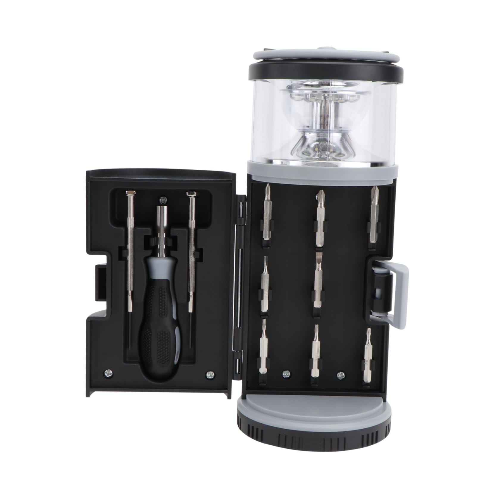 POPETPOP 1Pc Multipurpose Camping Light Sturdy Outdoor Hiking Flashlight Tool for Home Dog Walking Fishing and Emergencies Black Durable Ergonomic Design for Use