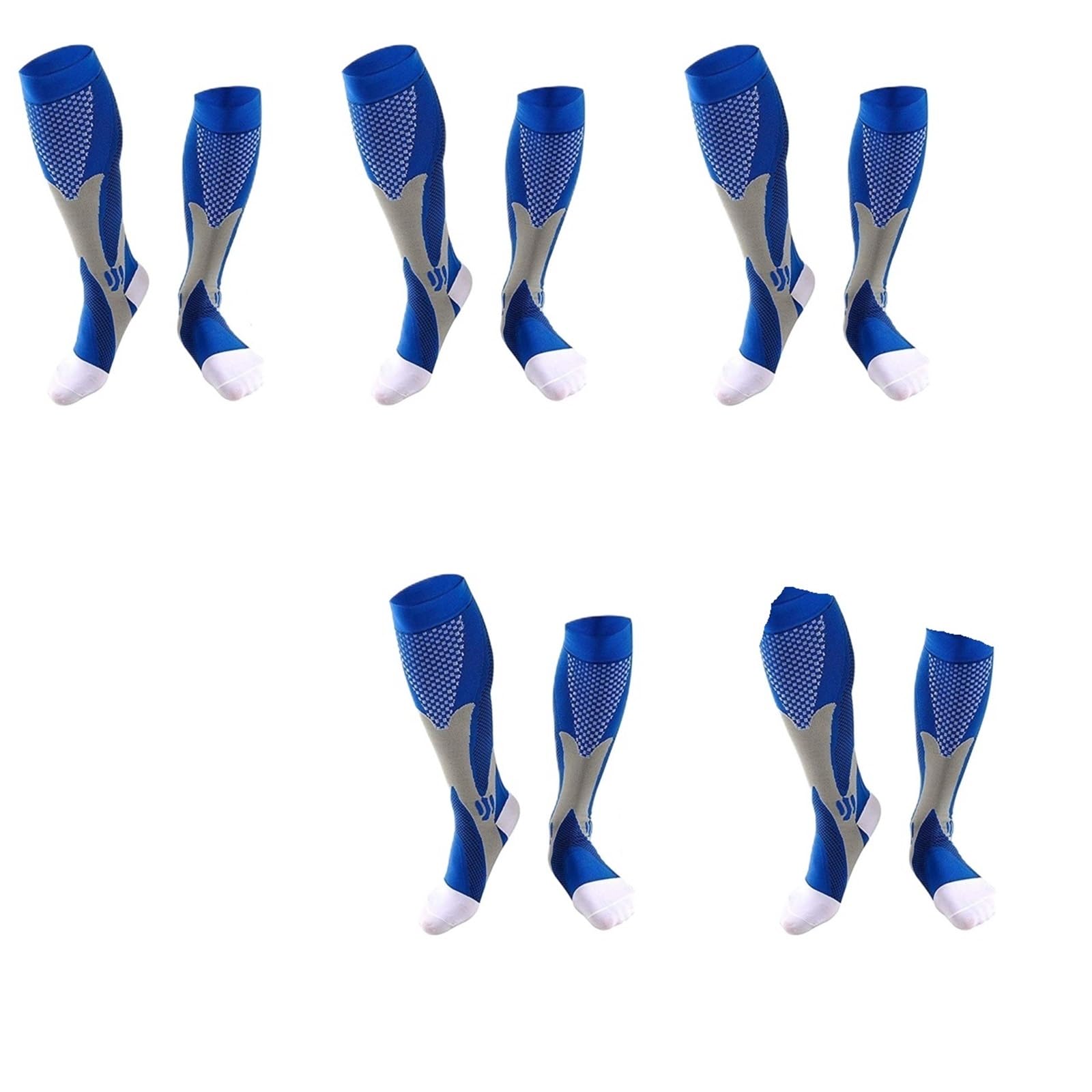 Medias De Compresion Calcetines De Compresión Deportivos For Hombre, Calcetines For Venas Varicosas, Calcetines De Ciclismo, Calcetines De Compresión For Correr, Enfermeras, Exteriores, Naturales, Sen