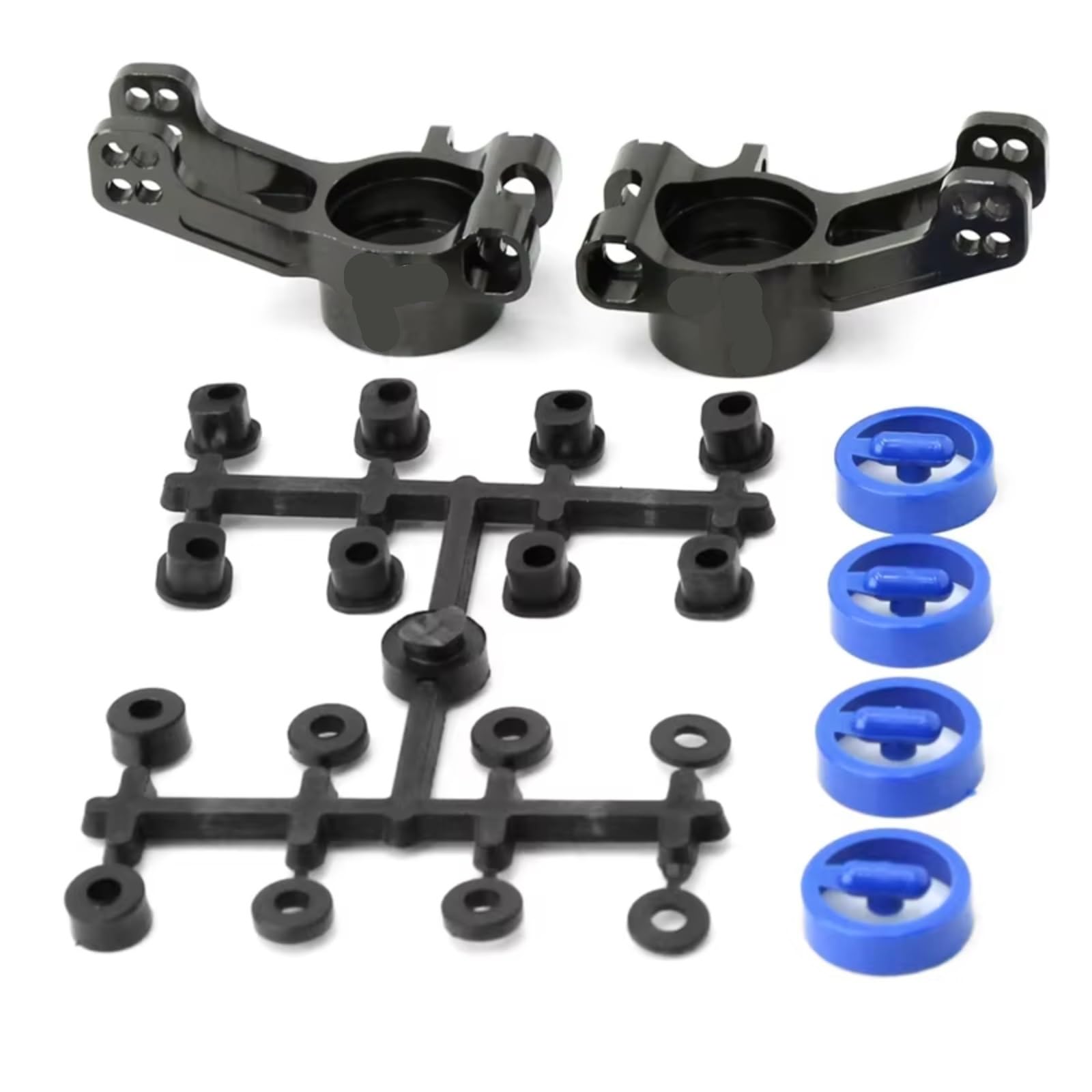 Compatible avec Kyosho MP10 1/8 RC Pièces De Mise À Niveau Voiture Accessoires 2 Bloc Roulette Support Moyeu Arrière en Métal RC Réparations Modèles