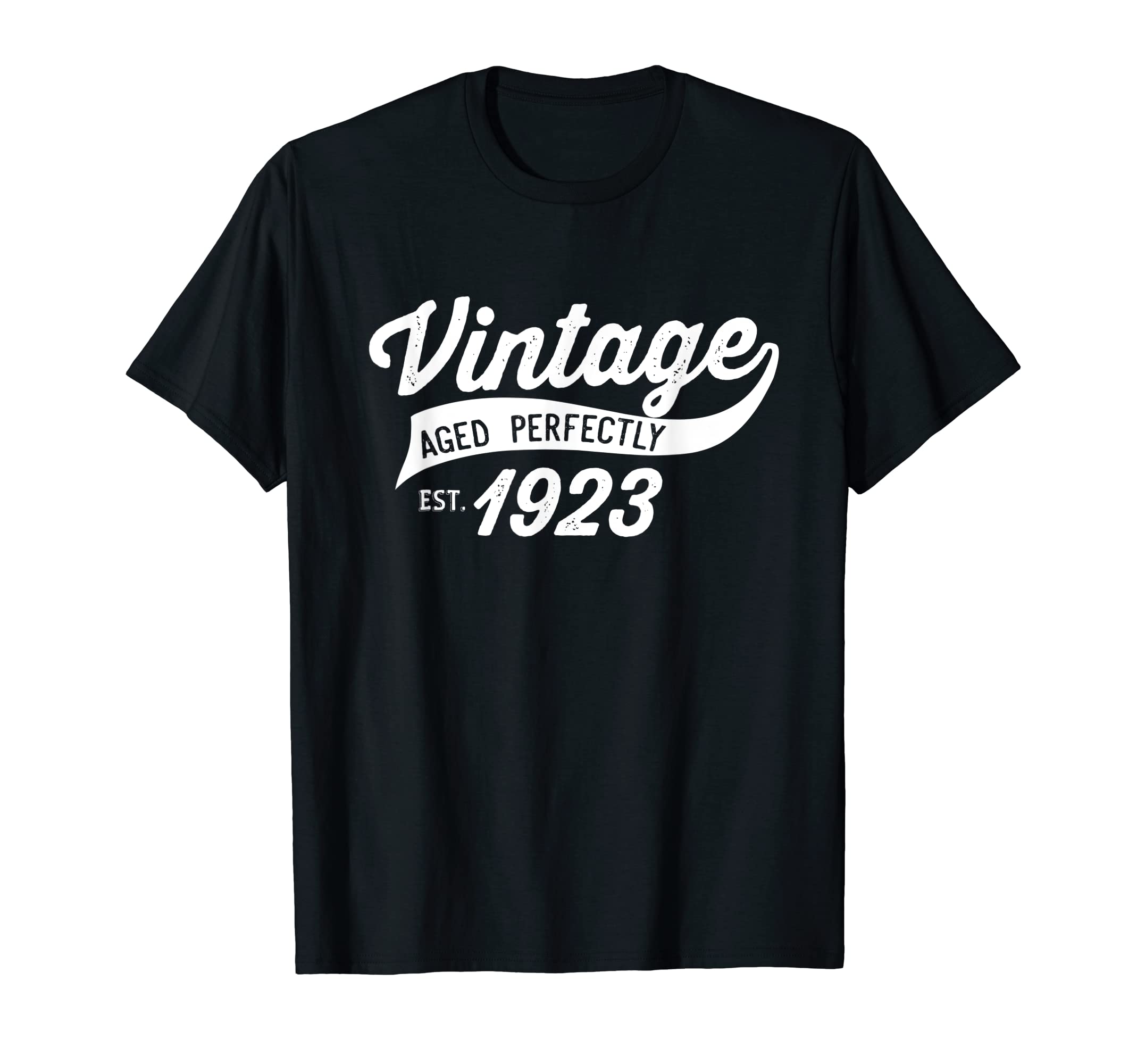 Vintage Est 1923 98th Birthday Gift 98 Years old Birthday T-Shirt