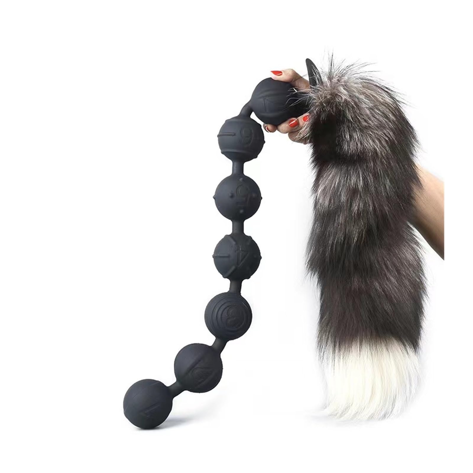 Amazon.com: Generic Fox Tail Role-playing Anal Plugs Liquid Silicone  Extra-long Butt Plug Anal Beads for Men Women Sexy Erotic Cosplay for  Couple(Seven soul bead -M) : Health & Household