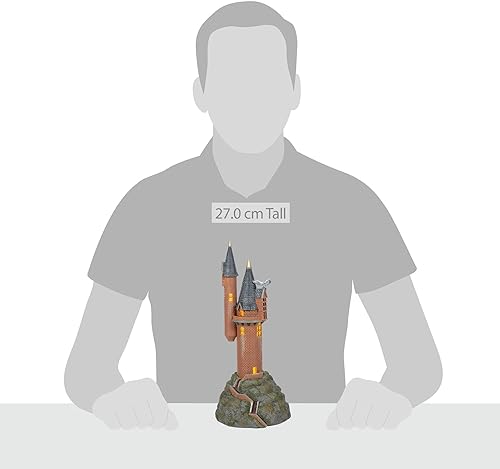 Miniatura 4 de Department 56, Glass Stone Harry Potter Village the Owlery - Edificio iluminado, 10.63 pulgadas, multicolor