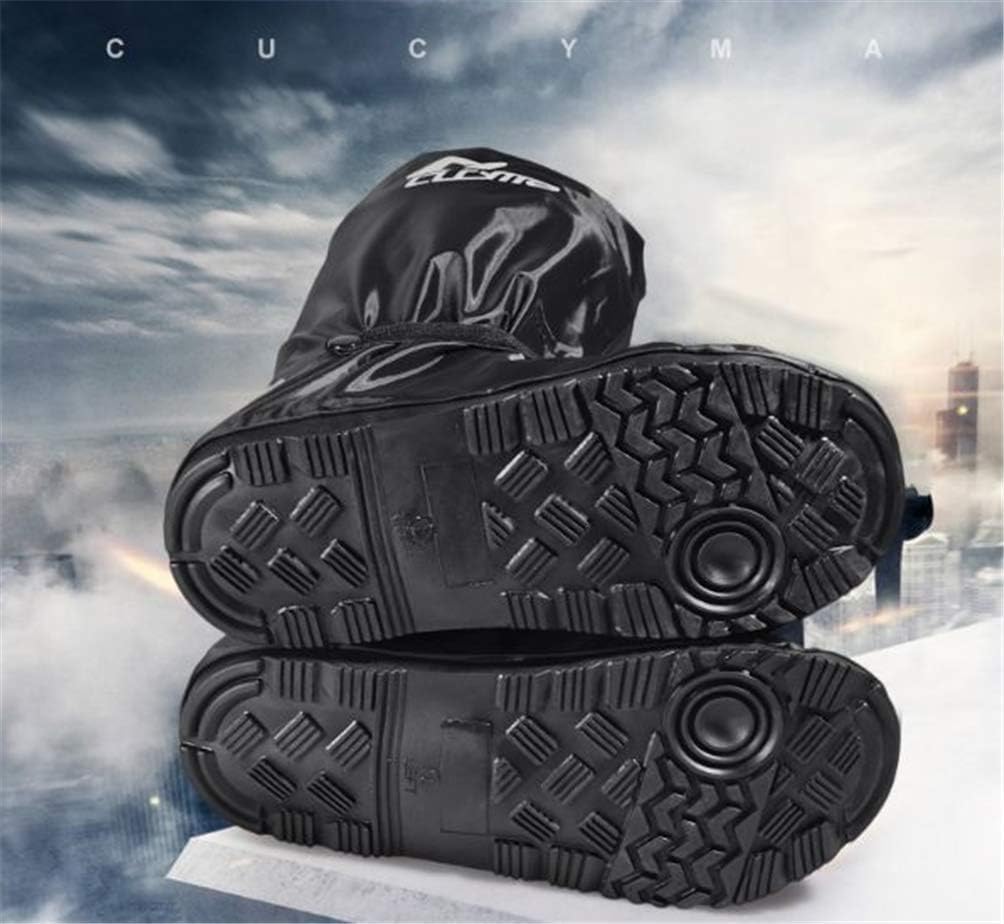 Buty Motocyklowe Wodoodporne Pokrowce Antypoślizgowa Podeszwa Pokrowce Na Buty Obuwie Wielokrotnego Użytku Ochronne Buty Do Jazdy Na Motocyklu Podróżowanie Jazda Na Rowerze Kemping, M