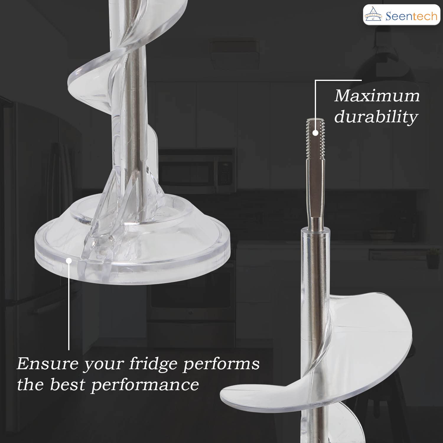 Lifetime WR17X11705 Ice Maker Auger by Seentech Compatible with General Electric & Hotpoint Refrigerators – Replaces: 1042091 WR17X11939 AP3672963 PS964350 PS1018130