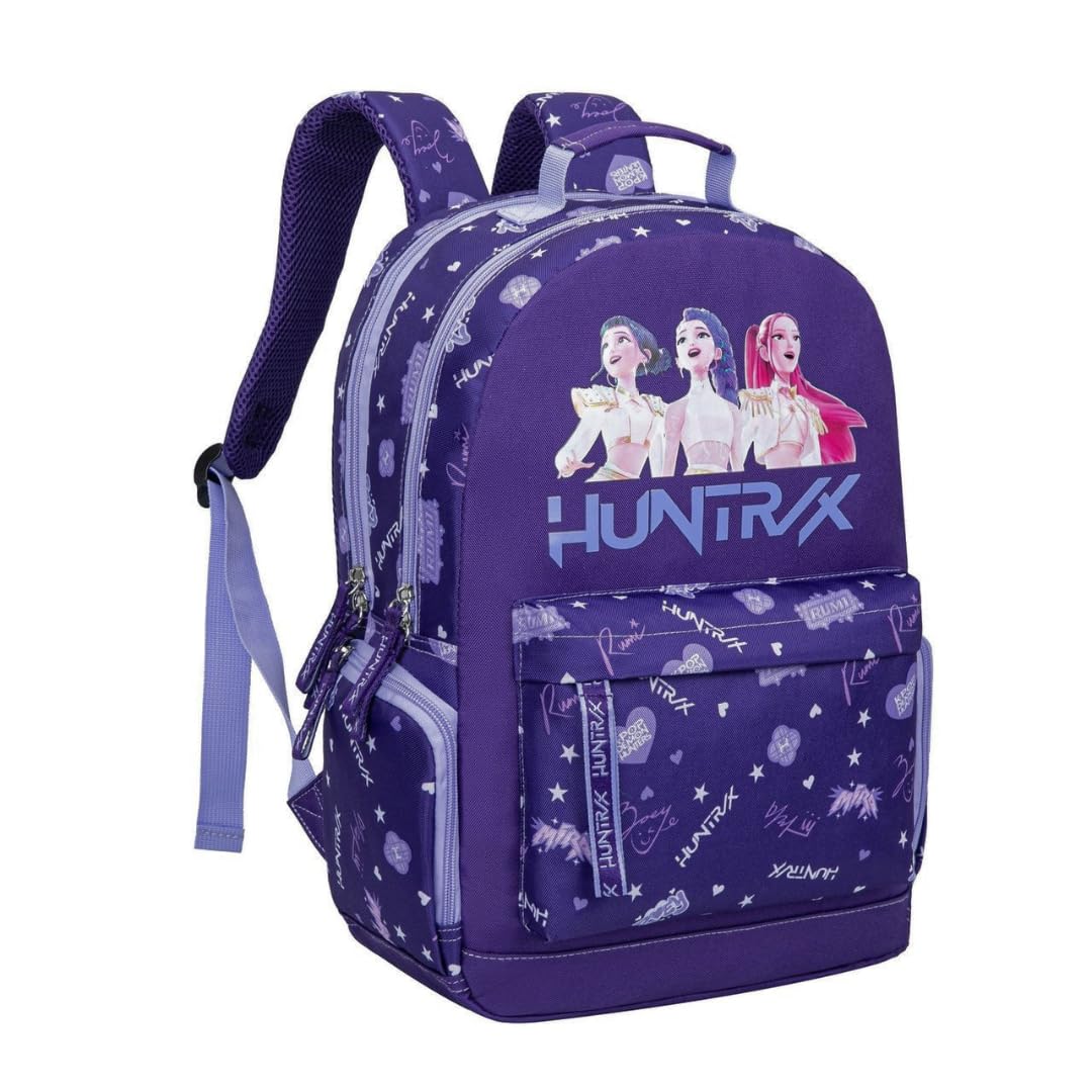 KPop Demon Hunters | Sac à dos K-pop | 43 cm | Violet