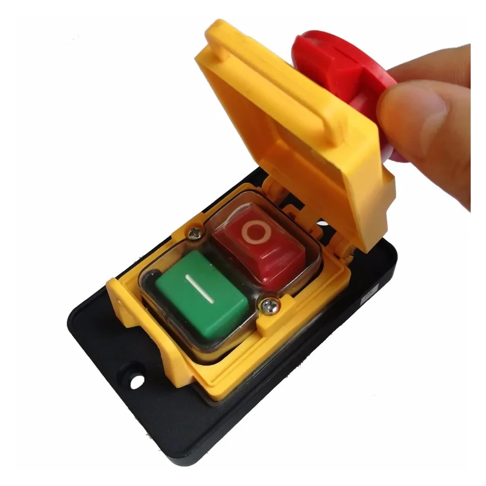 ZDVHOMCB Emergency Stop Switch KJD22 4pins IP54 250VAC 12(10) A 5E4 On/Off Electromagnetic Pushbutton Power Switches