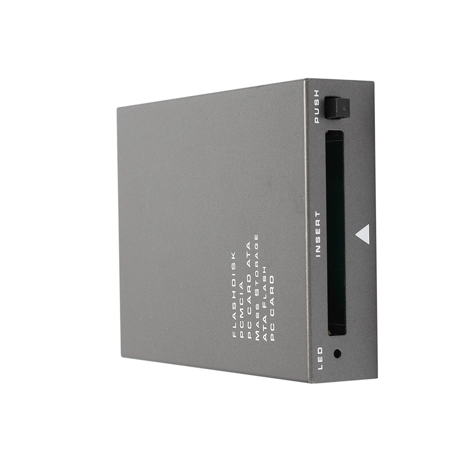 Dioche Lector de Tarjetas pcmcia RUSB2.0 - Adaptador de Tarjeta de Memoria Plug and Play de Alta Velocidad para PC - Soporta Capacidad de 20 MB-20 GB