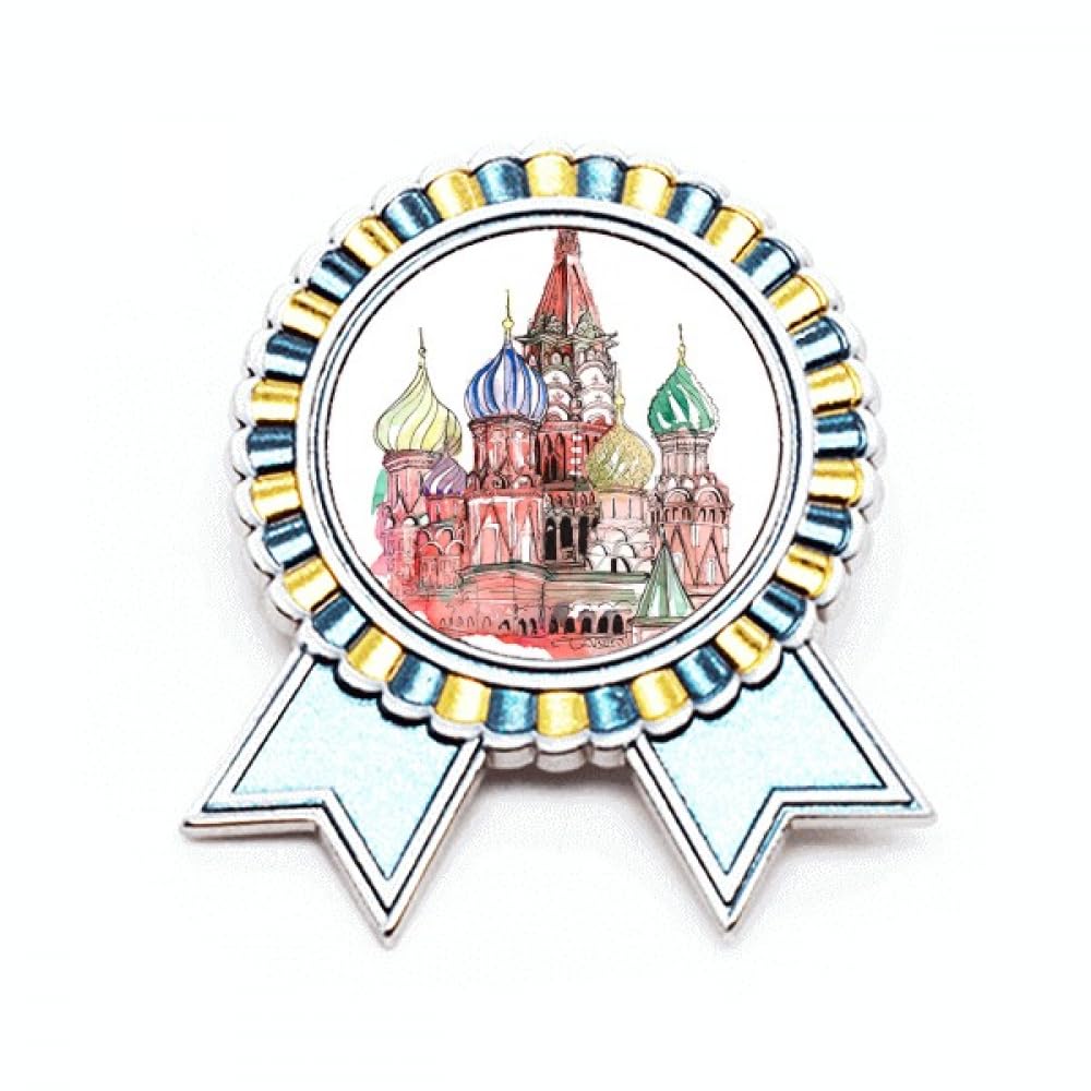 Broche Grand Kremlin Moscou Métal Taille M Accessoire Russie - 4