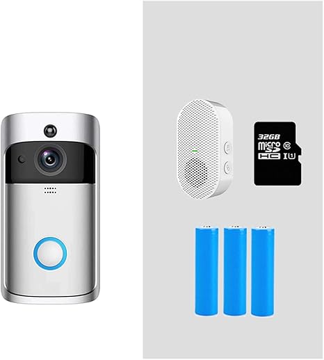 正規販売店】 V5ワイヤレススマートビデオドアベルWi-Fiドアベル