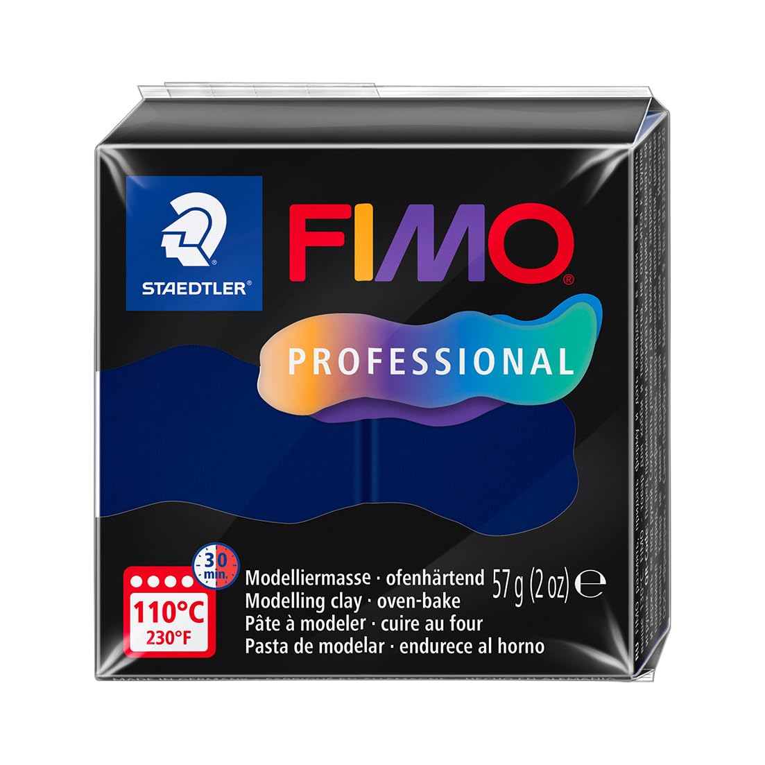 Staedtler (Navy Blue) Fimo Professional 57G Block