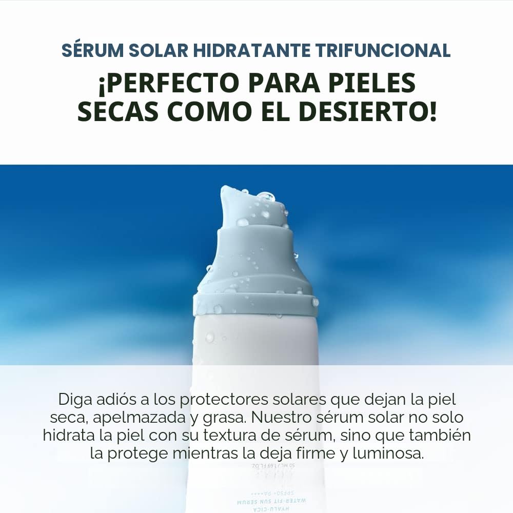 SKIN1004 Madagascar Centella Hyalu-Cica Water-Fit Sun Serum Set (2 piezas)