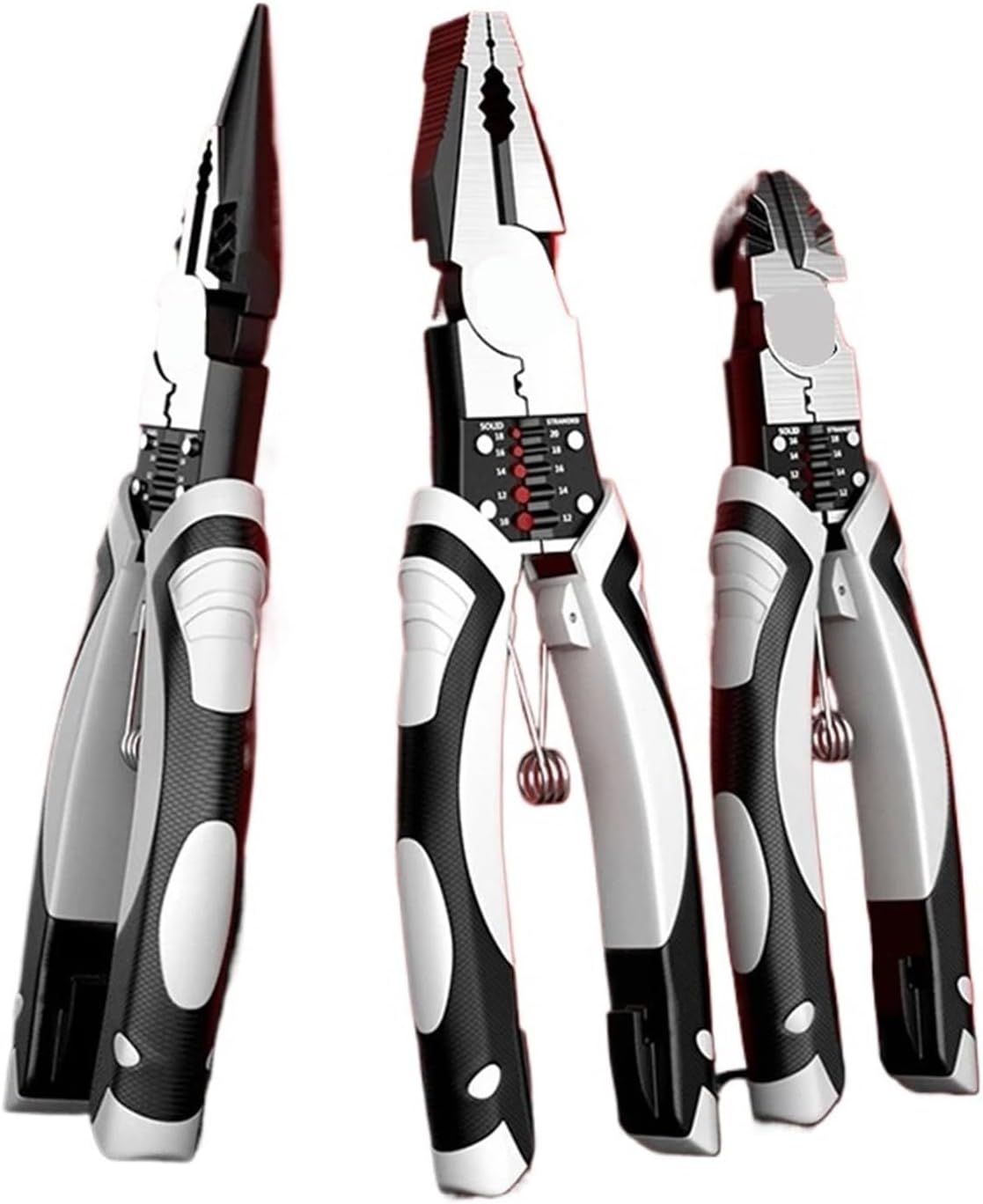 Pliers Crimping Wire Cutters Multifunctional Stripper for Cutting Pliers Electrician Diagonal Needle Nose Nippers Sets