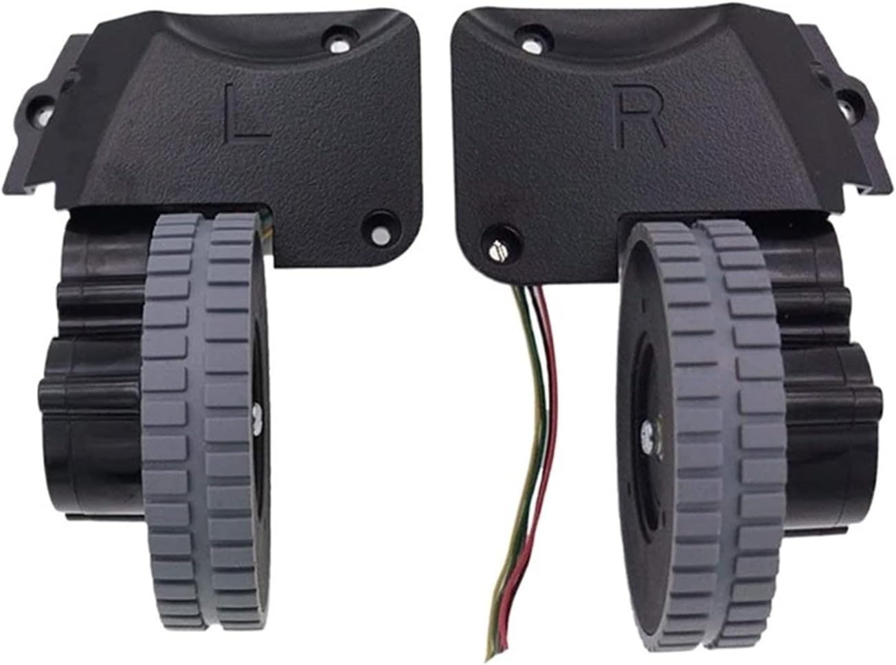 Spare Left and Right Wheel Module, Compatible for ILIFE A4 A4s A40 A8 T4 X430 X432 X431, Robotics Vacuum Cleaner Replacement Parts(Left Wheel)