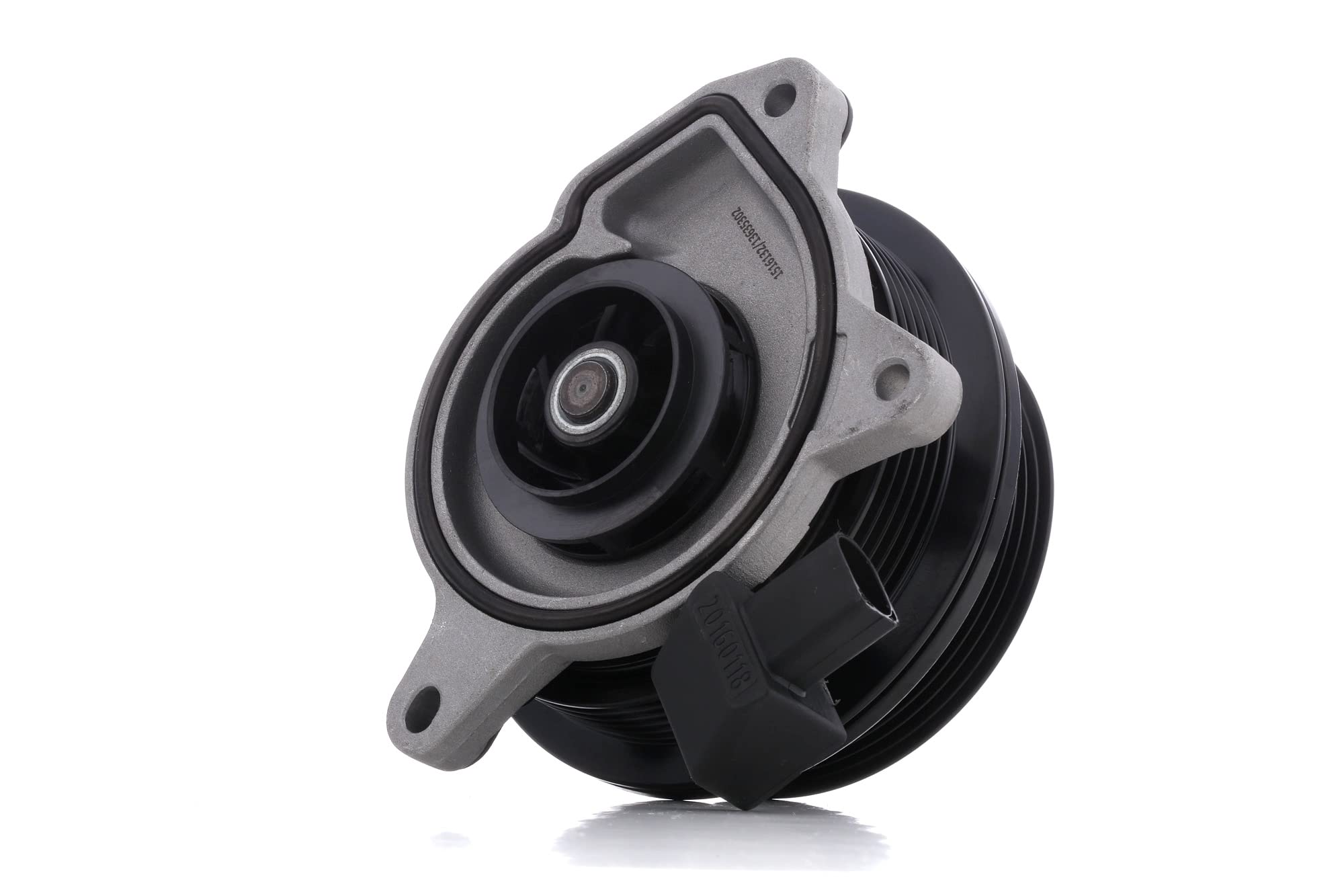 RIDEX 1260W0236 Pompa acqua comando elettrico elettrico Pompa acqua inseribile con anello tenuta per pompa acqua con innesto elettromagnetico Compatibilità con VW Polo Hatchback 6R1, 6C1