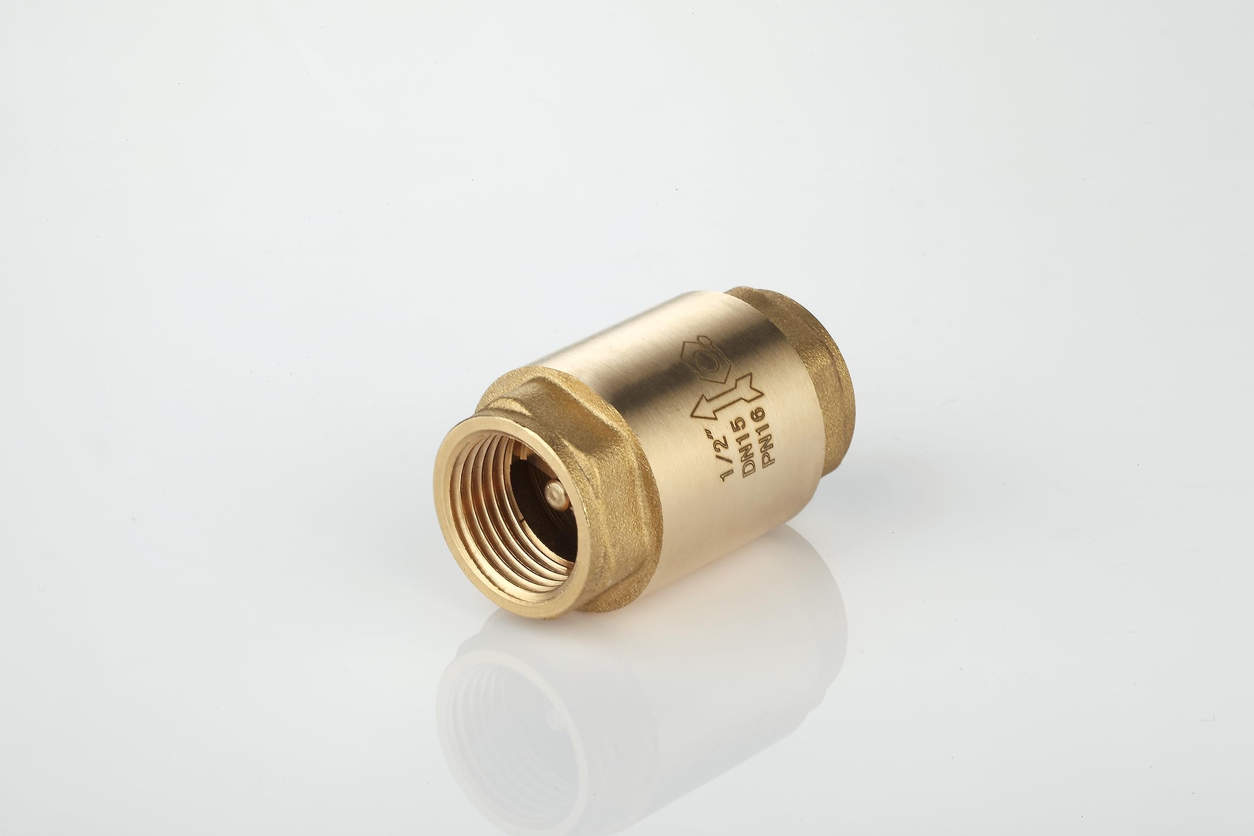 zencQ Check Valve Brass 1/2 Inch, 1/2" - Image 3