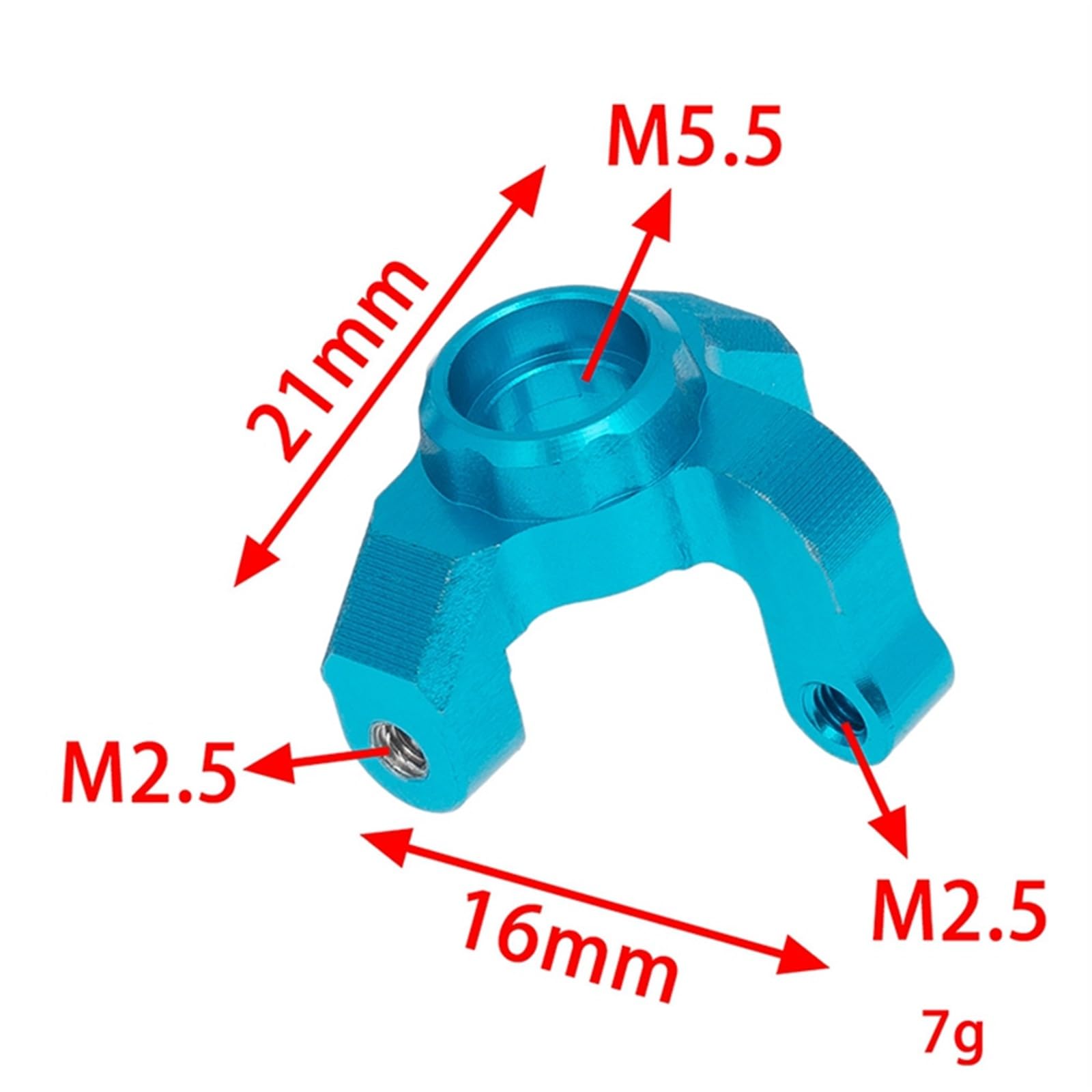 Zestaw wahaczy zwrotnicy, dla ciężarówki Losi 1/18 Mini-T