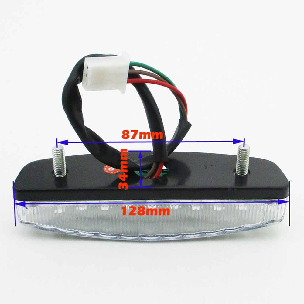 Fanale Posteriore ATV 12V Per Quad 50cc-110cc | Compatibile Sunl, Taotao, Roketa - Foto 5