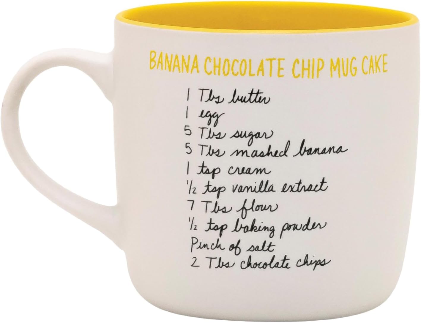 About Face Designs About Face Banana Chocolate Chip Cake Mug, 10 x 13 x 9.5 cm, Multi-Colour