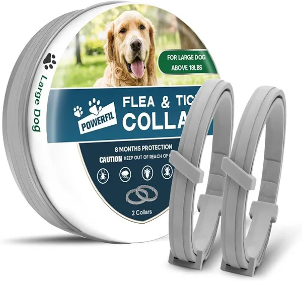 Dog Collar, Adjustable Collars for Dogs, Suitable for Large and Medium Dogs, Easy to Use, 2 Packs
