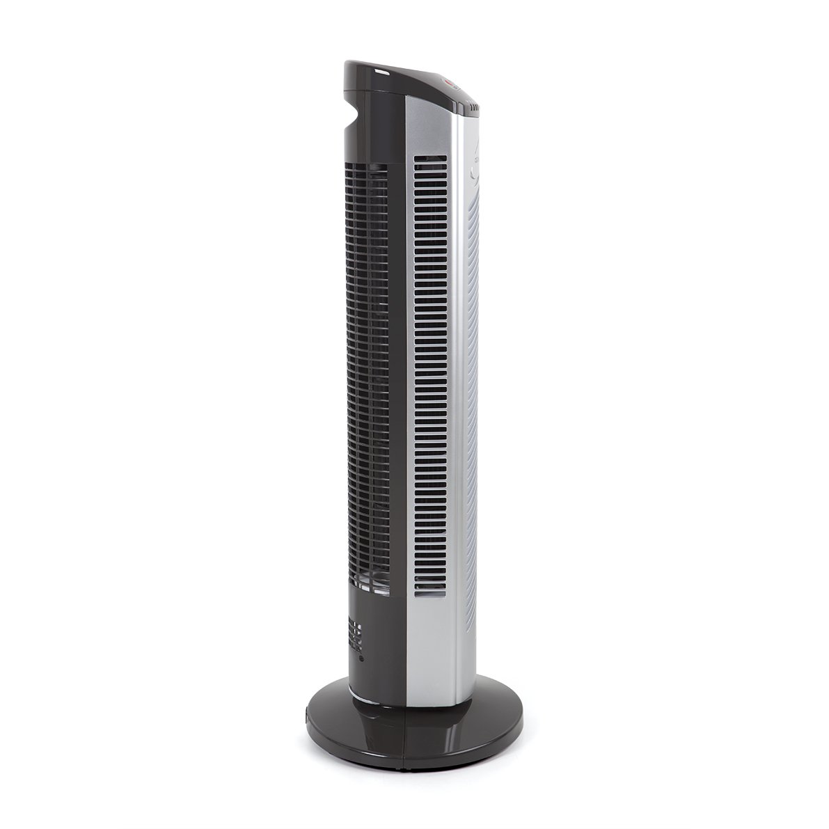 Orbegozo TWM 0975 - Ventilador de torre, 3 velocidades, mando a distancia, temporizador, oscilante, asa de transporte, 45 W, gris